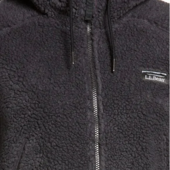 NEW L.L.Bean Mountain Windproof High Pile Fleece Coat Size M#2086 - Picture 6 of 10